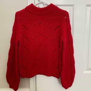Red sweater - NEVER WORN